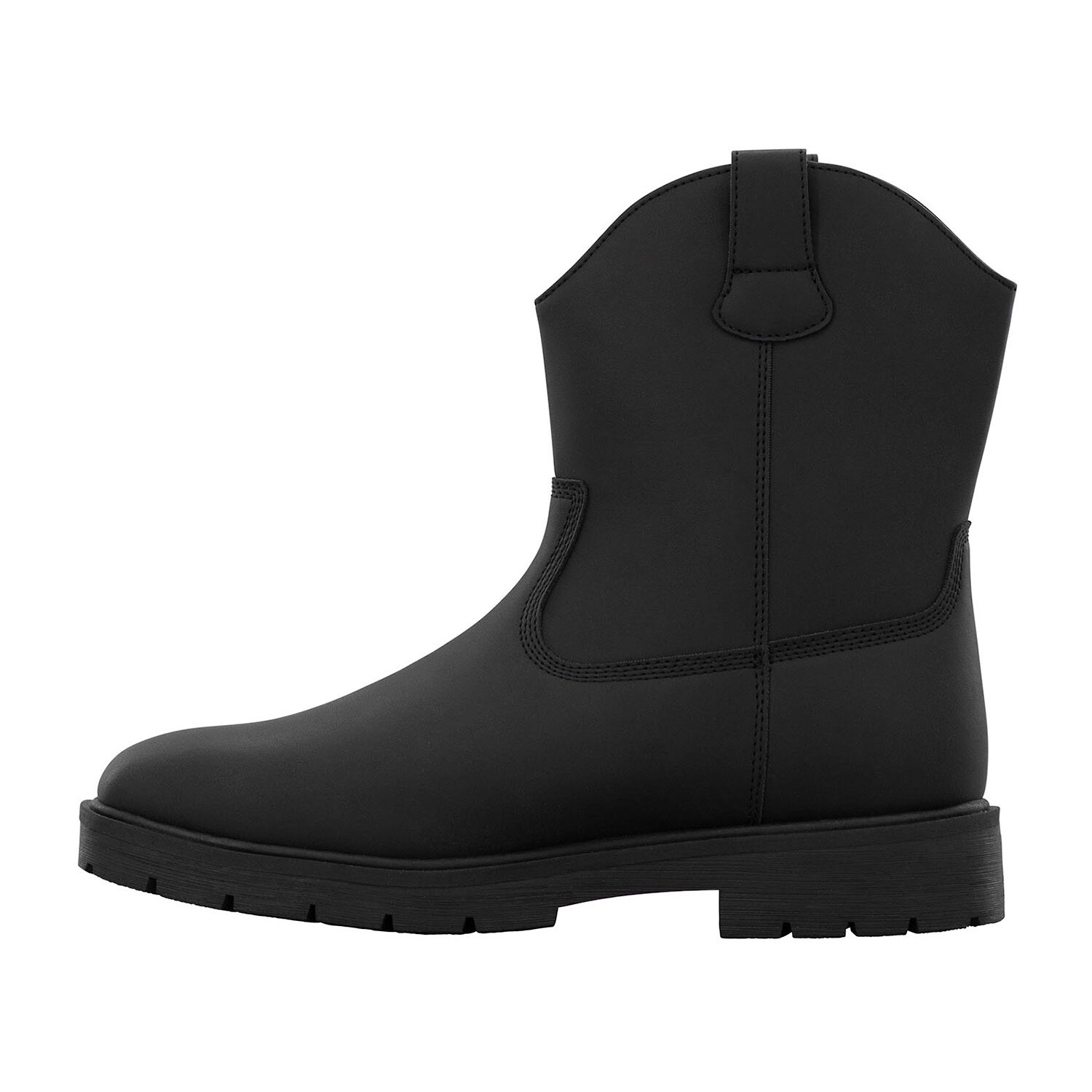 Lugz Duster Steel Toe Mens Block Heel Cowboy Boots