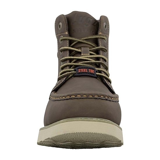 Lugz Monterey Steel Mens Flat Heel Work Boots