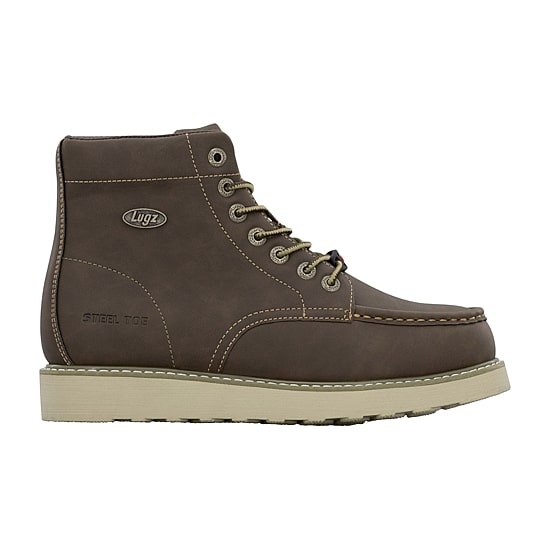 Lugz Monterey Steel Mens Flat Heel Work Boots