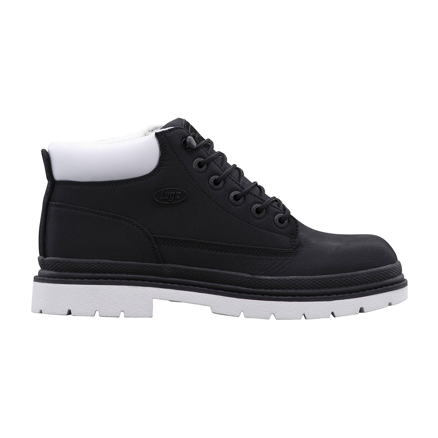 Lugz Drifter Ripstop Mens Block Heel Lace Up Boots