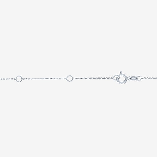(Si2-I1/G-H) Womens 1 CT. T.W. Lab Grown White Diamond 10K Gold 18 Inch Pendant Necklace