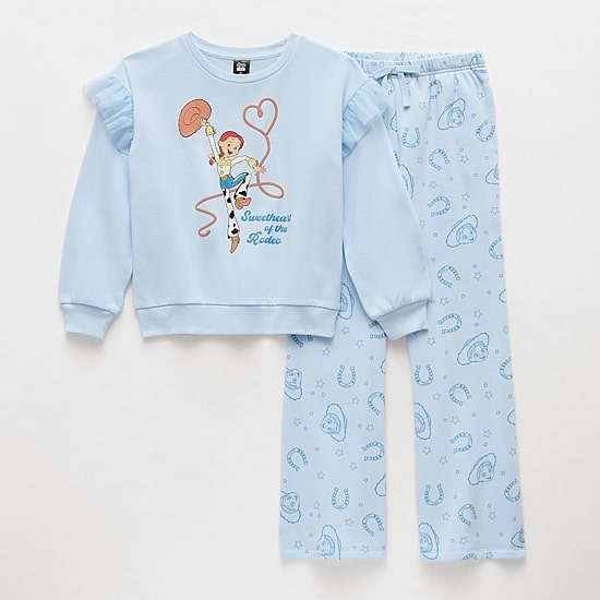 Disney Collection Little & Big Kid Girls Jessie Toy Story 2-pc. Pant Set