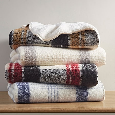 Fieldcrest Diamond Mink Throw - JCPenney