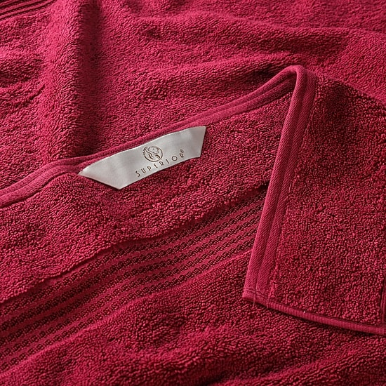 SUPERIOR® Heritage Collection | Luxury Egyptian Cotton 6-pc. Quick Dry Solid Bath Towel Set