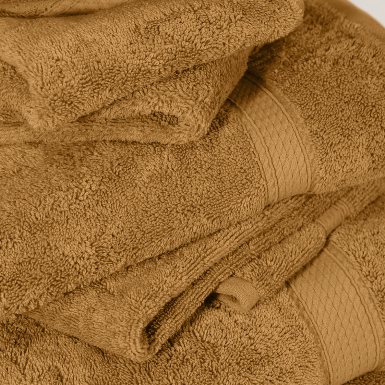 SUPERIOR® Madeline Collection | Plush Egyptian Cotton 6-pc. Quick Dry Solid Bath Towel Set