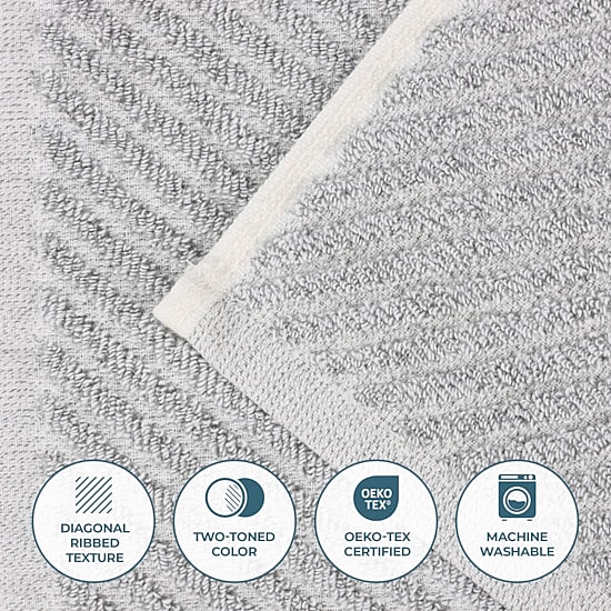 SUPERIOR® Amlia Collection 6-pc. Solid Hand Towel