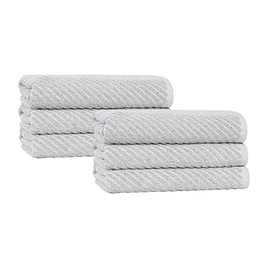 SUPERIOR® Amlia Collection 6-pc. Solid Hand Towel