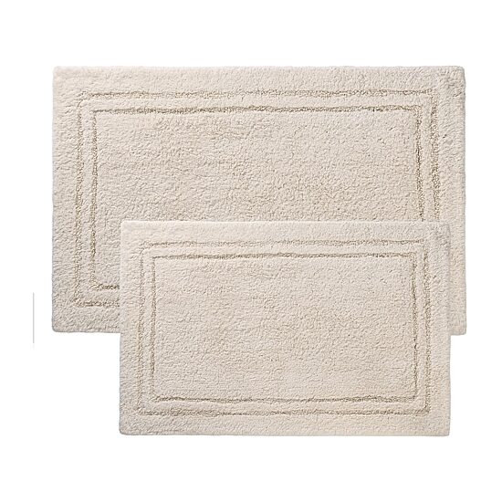 SUPERIOR® Solid Cotton 2-Pc Bath Rug