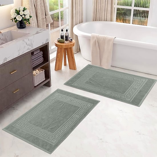 SUPERIOR® Cotton 2-Pc Bath Mat