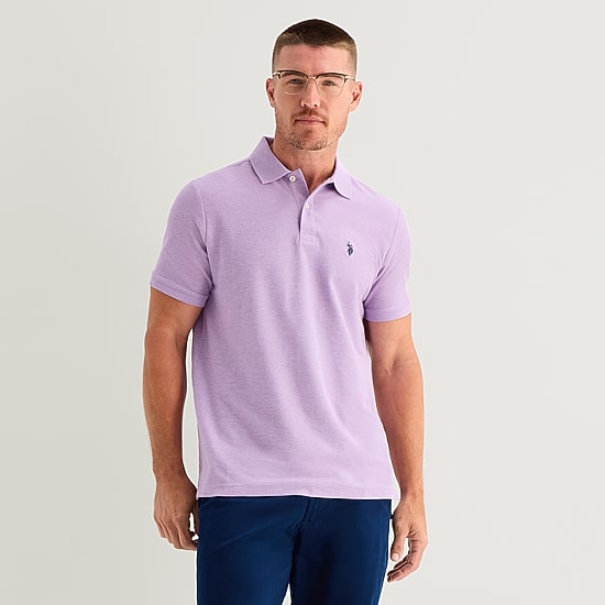 U.S. Polo Assn. Ultimate Pique Mens Classic Fit Short Sleeve Polo Shirt