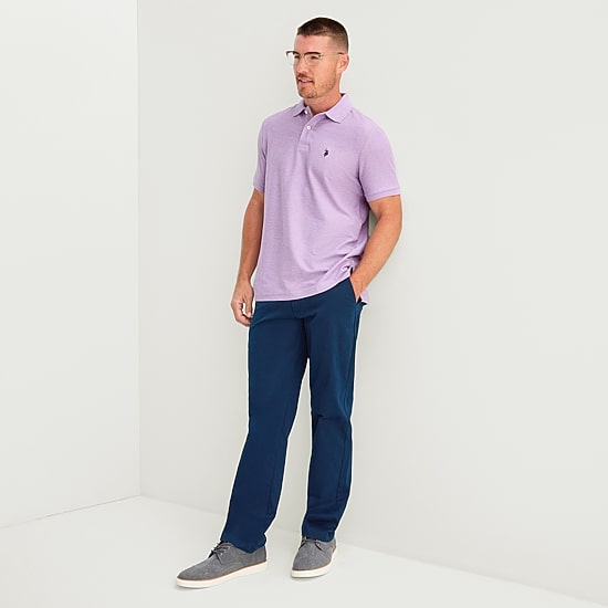 U.S. Polo Assn. Ultimate Pique Mens Classic Fit Short Sleeve Polo Shirt
