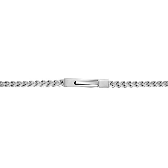 Mens Stainless Steel 22 Inch Wheat Chain Necklace