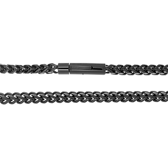 Mens Stainless Steel 22 Inch Wheat Chain Necklace