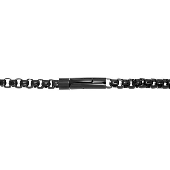 Mens Stainless Steel 24 Inch Box Chain Necklace
