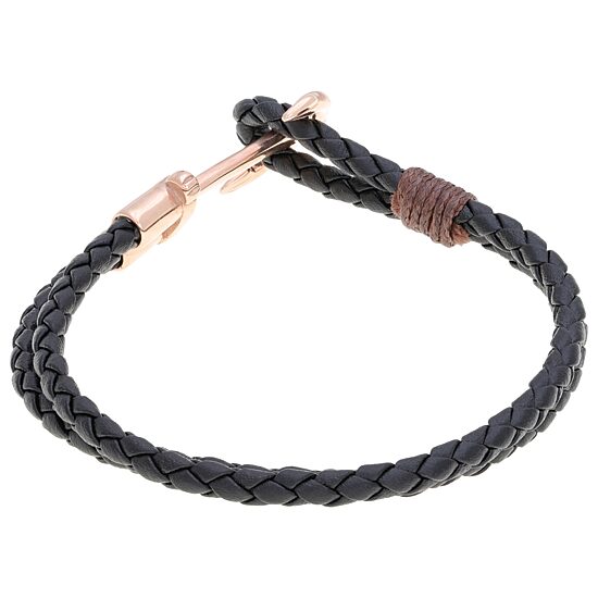 Mens Stainless Steel Wrap Bracelet