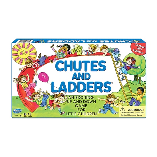 Winning Moves Classic Chutes And Ladders Board Game