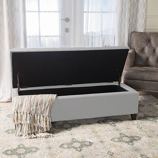 Mission Tufted Upholstered Ottoman