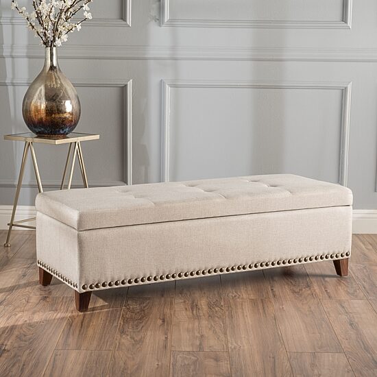 Gavin Tufted Upholstered Ottoman