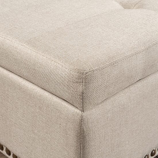 Gavin Tufted Upholstered Ottoman