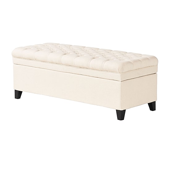Juliana Tufted Upholstered Ottoman