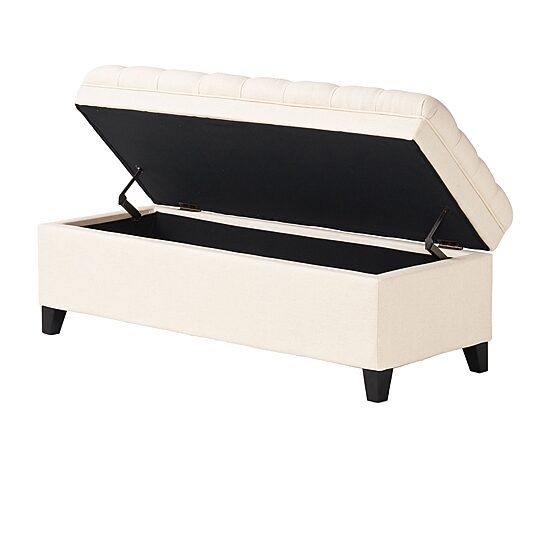 Juliana Tufted Upholstered Ottoman