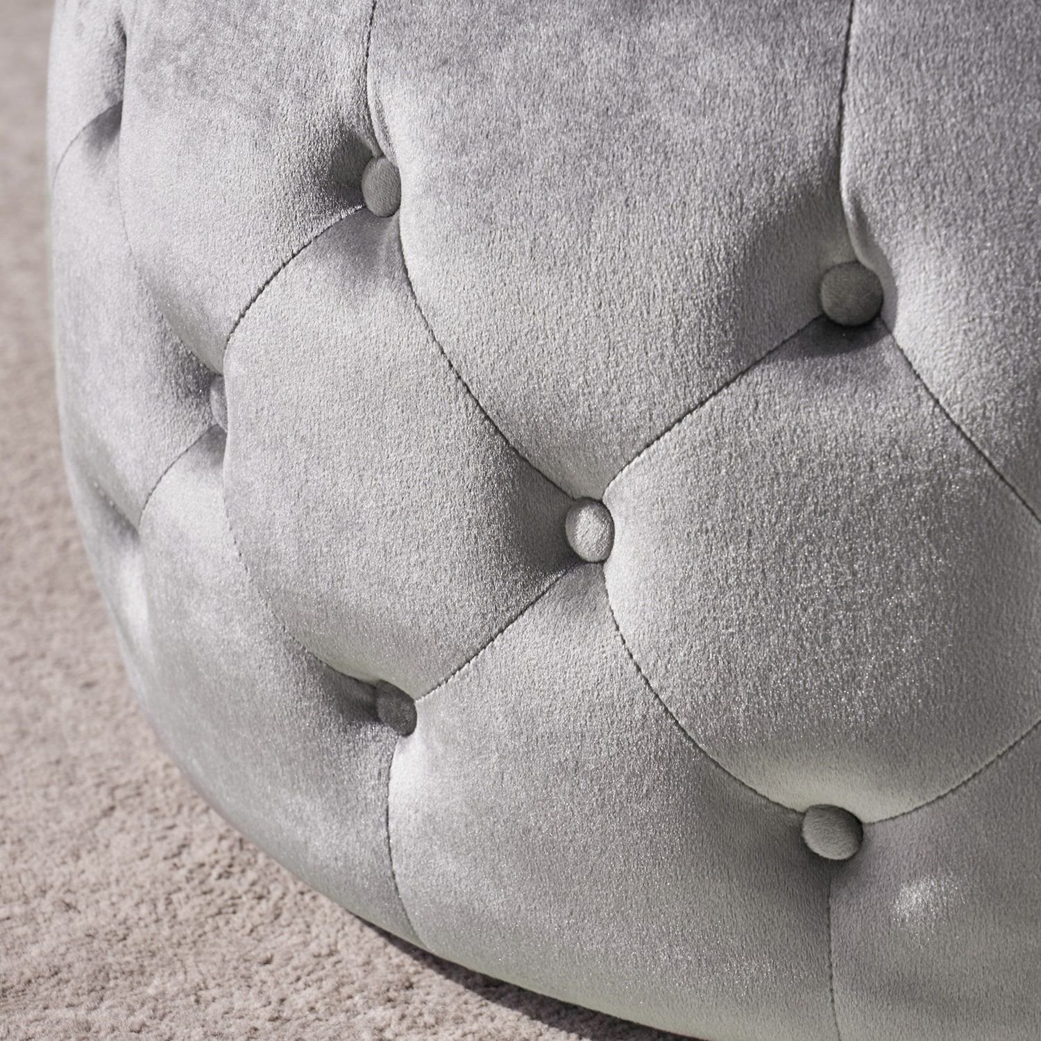 Chana Tufted Upholstered Ottoman