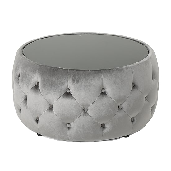 Chana Tufted Upholstered Ottoman