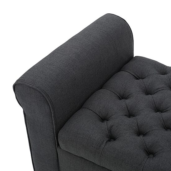 Keiko Upholstered Tufted Bench