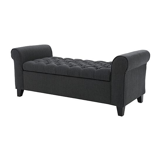 Keiko Upholstered Tufted Bench