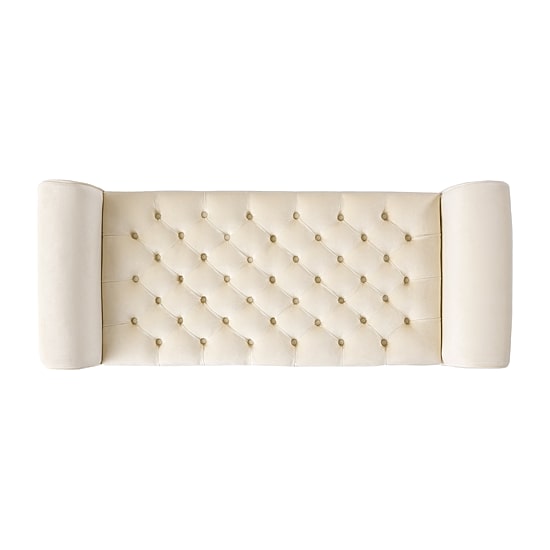 Keiko Upholstered Tufted Bench