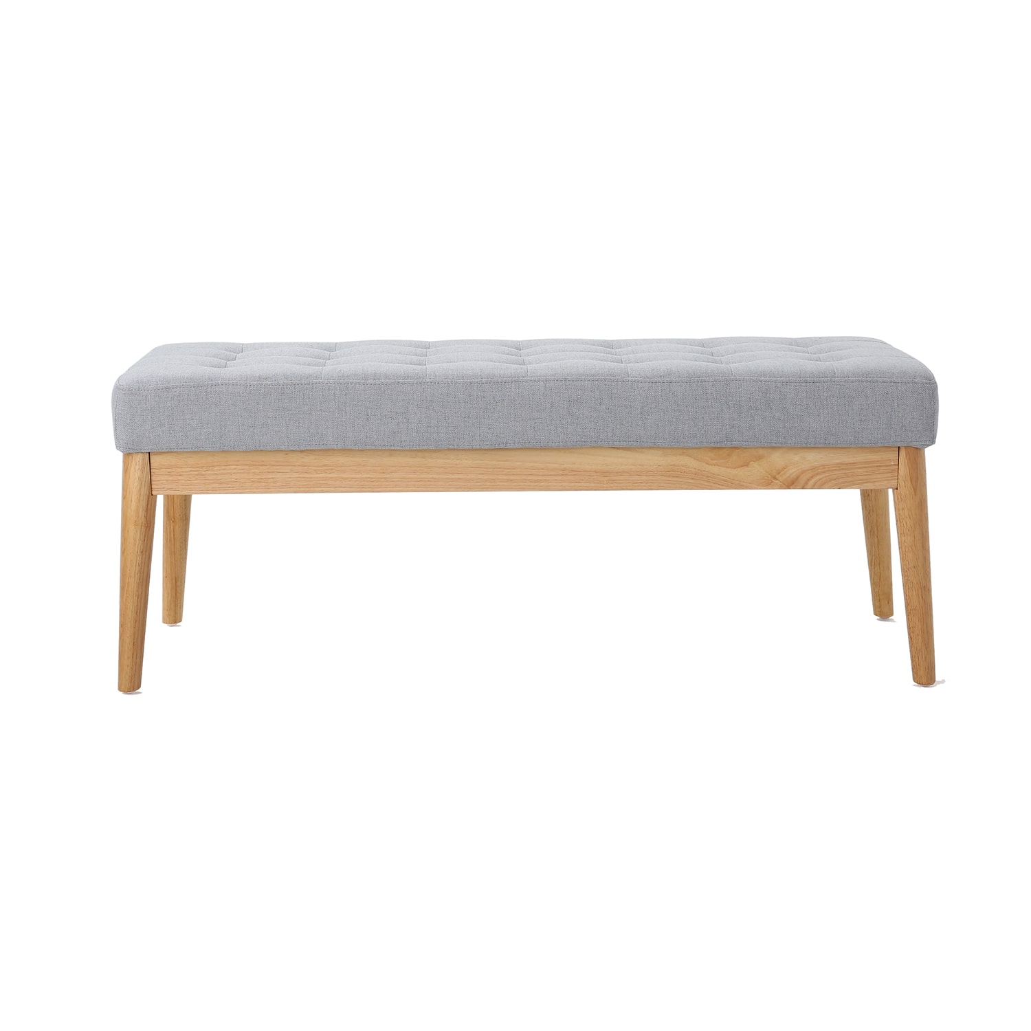 Saxon Upholstered Tufted Bench