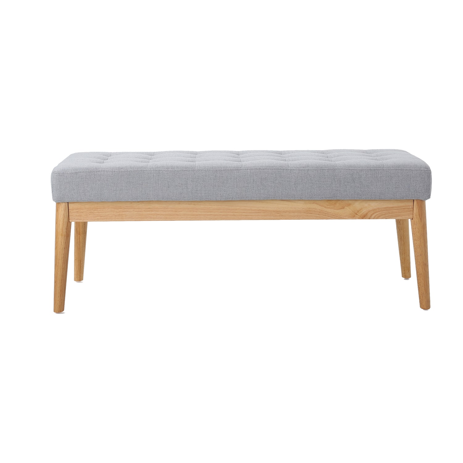 Saxon Upholstered Tufted Bench