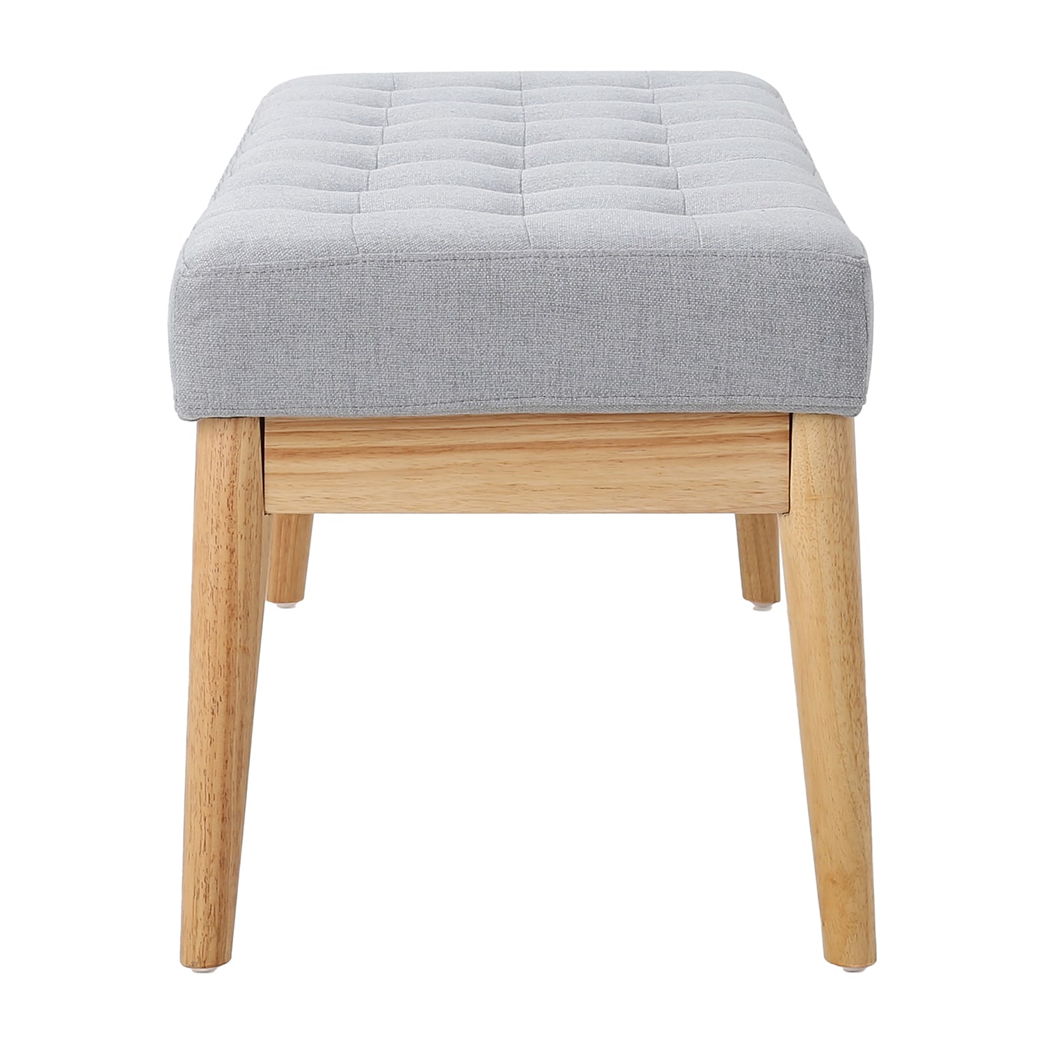 Saxon Upholstered Tufted Bench