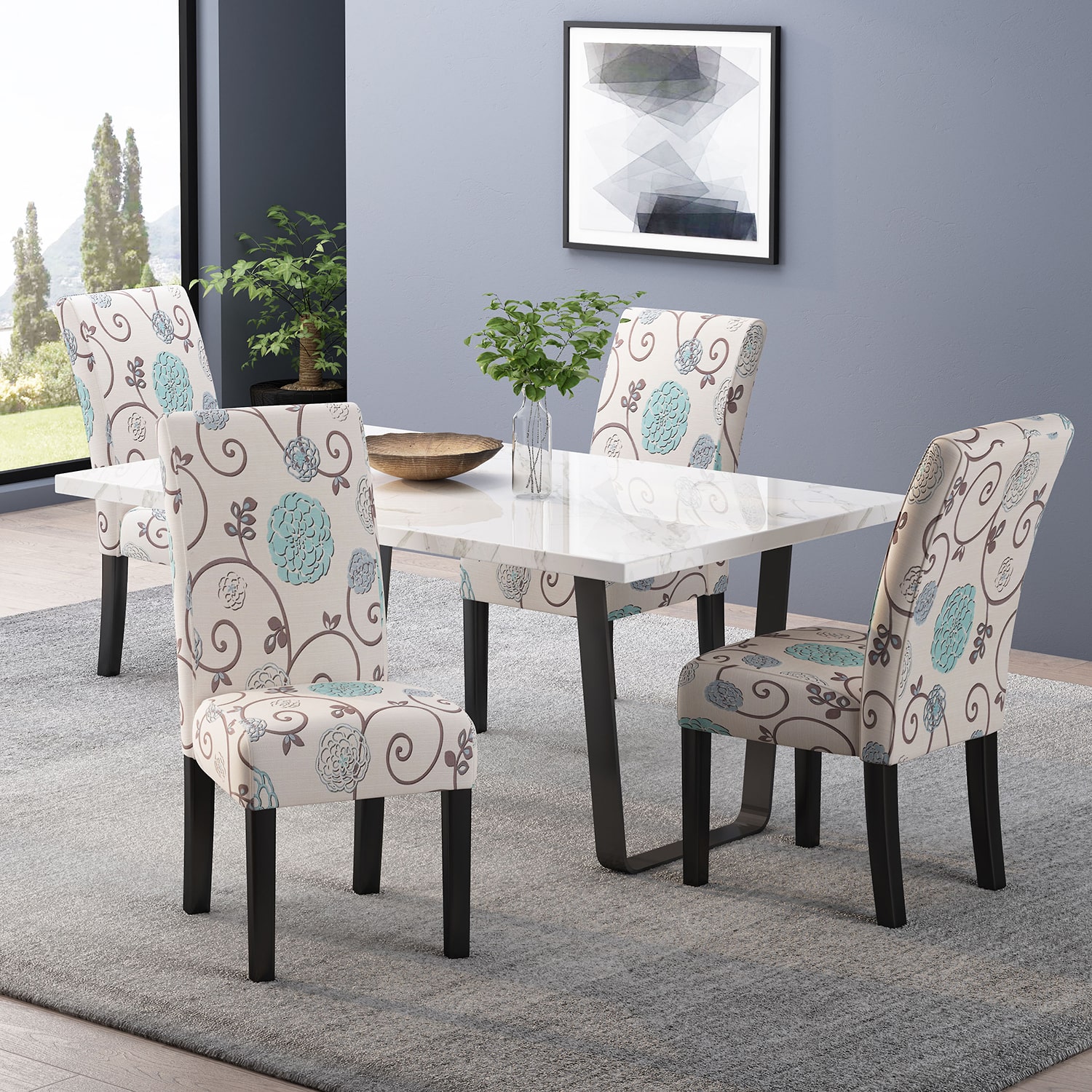 Pertica 4-pc. Upholstered Dining Chair