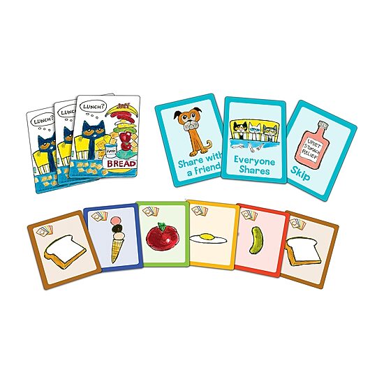 Briarpatch Pete the Cat Big Lunch Card Game Tin