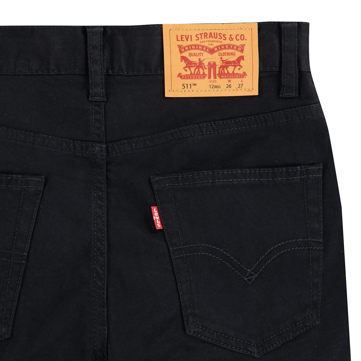 Levi's® Sueded Big Kid Boys Adjustable Waist 511™ Slim Fit Pant