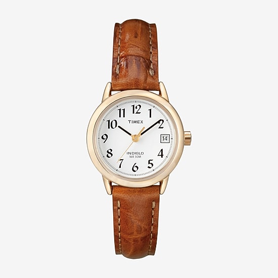 Timex® Easy Reader Womens Gold-Tone Watch