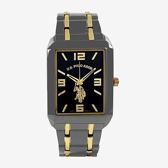 U.S. Polo Assn. Uspolo Unisex Adult Black Bracelet Watch Usc80120jc