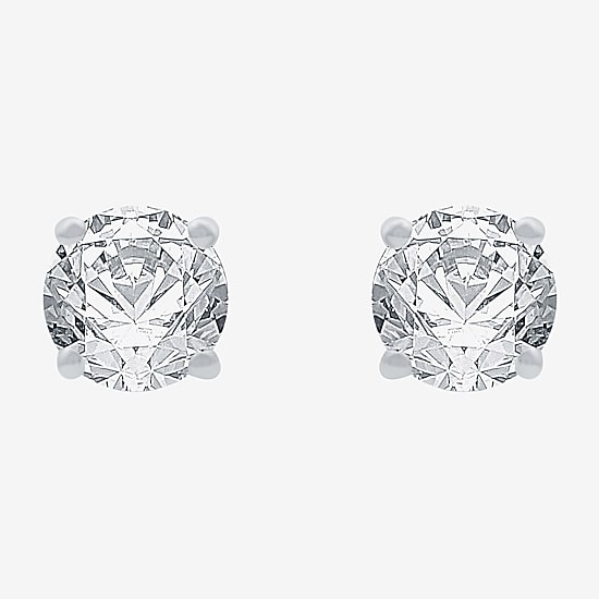 Ever Star 3/4 CT. T.W. Lab-Grown  (G / SI1-SI2) Diamond 10K or 14K Gold Round Stud Earrings