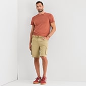 mutual weave Mens 10" Cargo Short