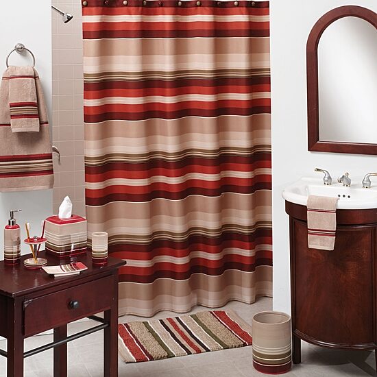 Madison Stripe Bath Collection