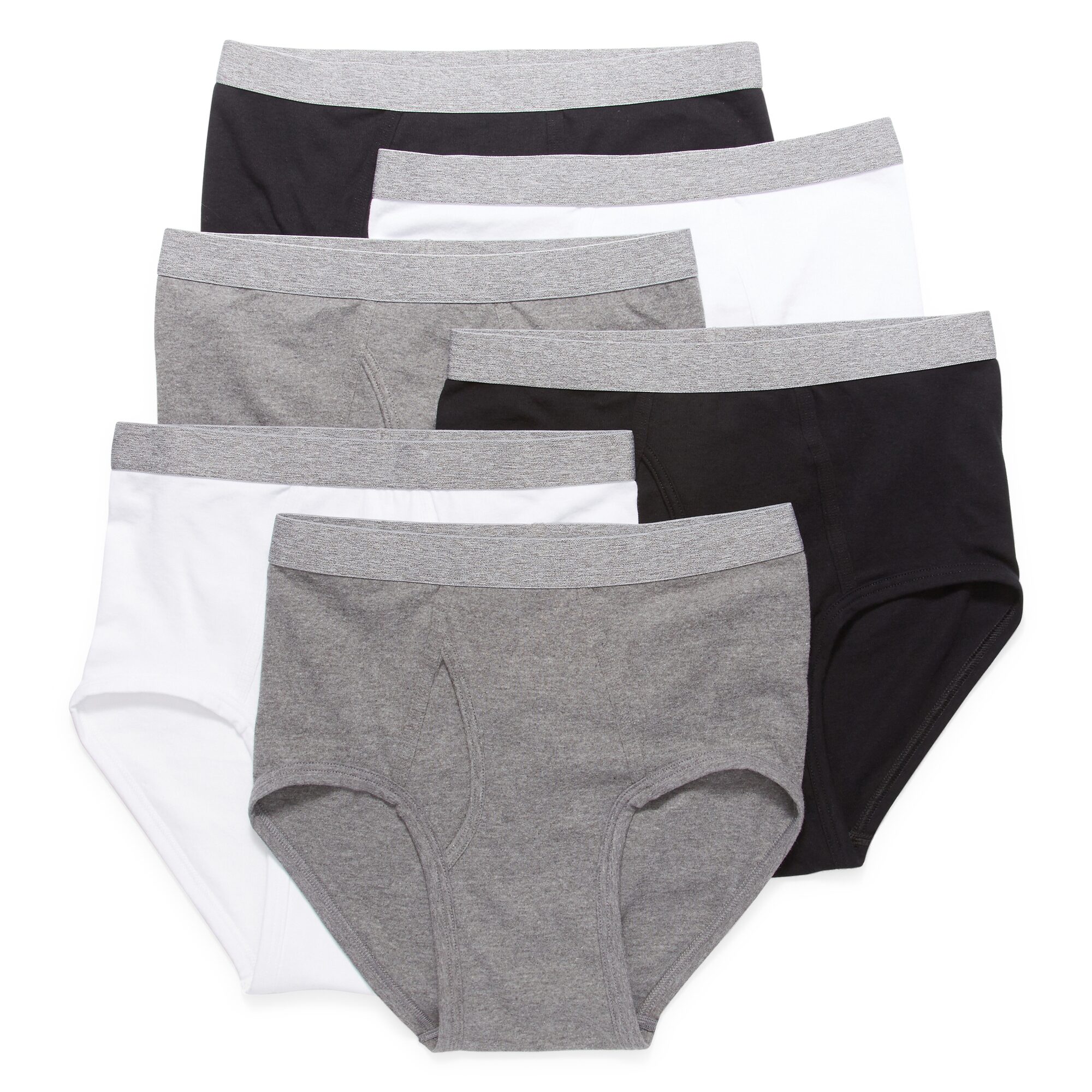 Stafford Dry + Cool Full-Cut Mens 6 Pack Briefs 302872