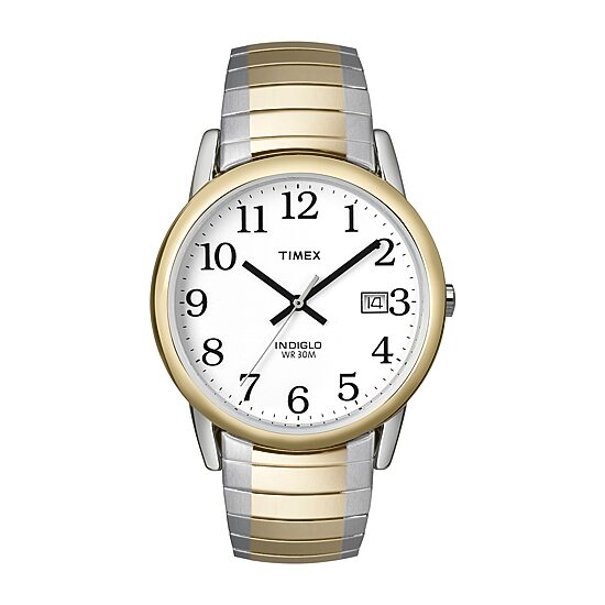 Timex® Easy Reader Mens Expansion Strap Watch