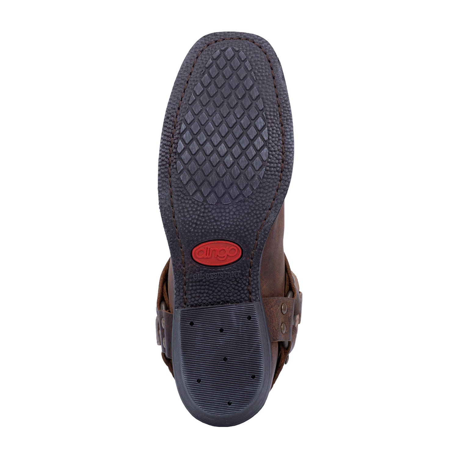 Dan Post Mens Dean Block Heel Motorcycle Boots