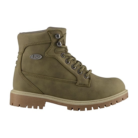Lugz Womens Mantle Hi Flat Heel Lace Up Boots