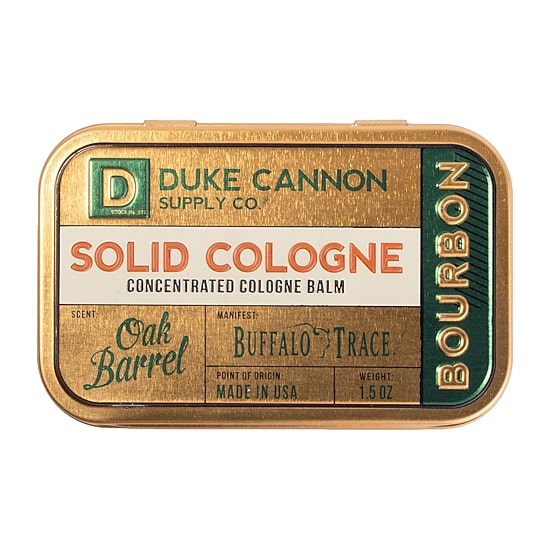 Duke Cannon Duke Cannon Solid Cologne - Bourbon Mens Bar soap