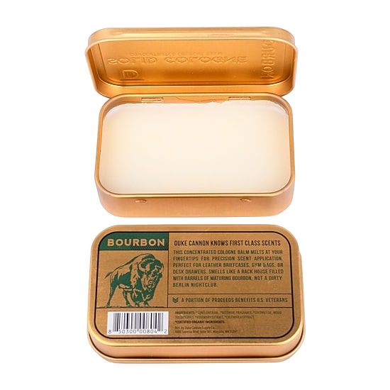 Duke Cannon Duke Cannon Solid Cologne - Bourbon Mens Bar soap