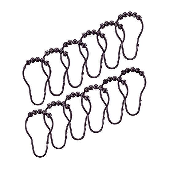 Kennedy International Shower Curtain Hooks