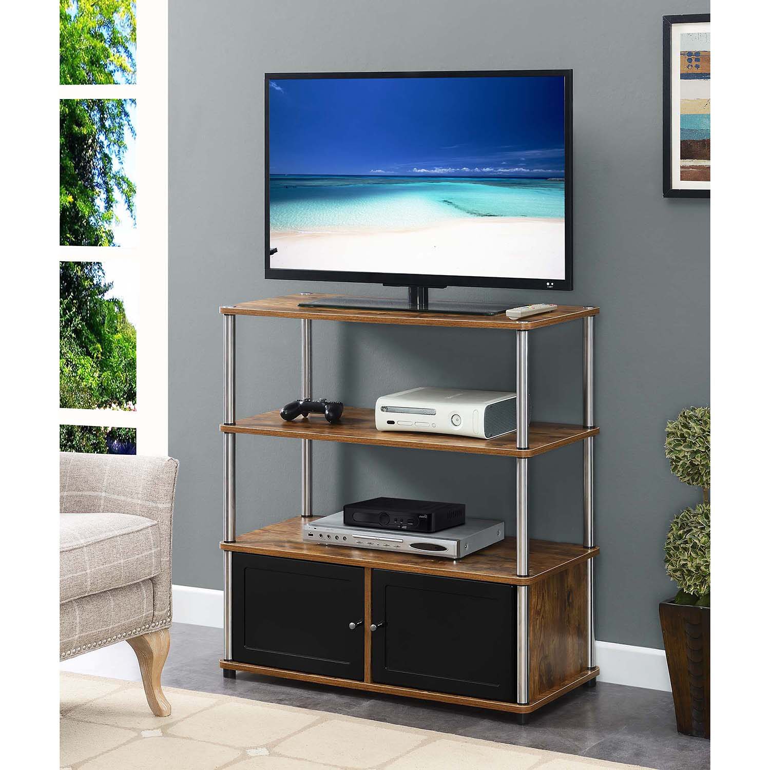 Matteo Highboy Entertainment Center