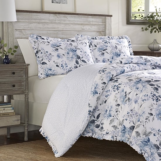 Laura Ashley Chloe Reversible Duvet Cover Set